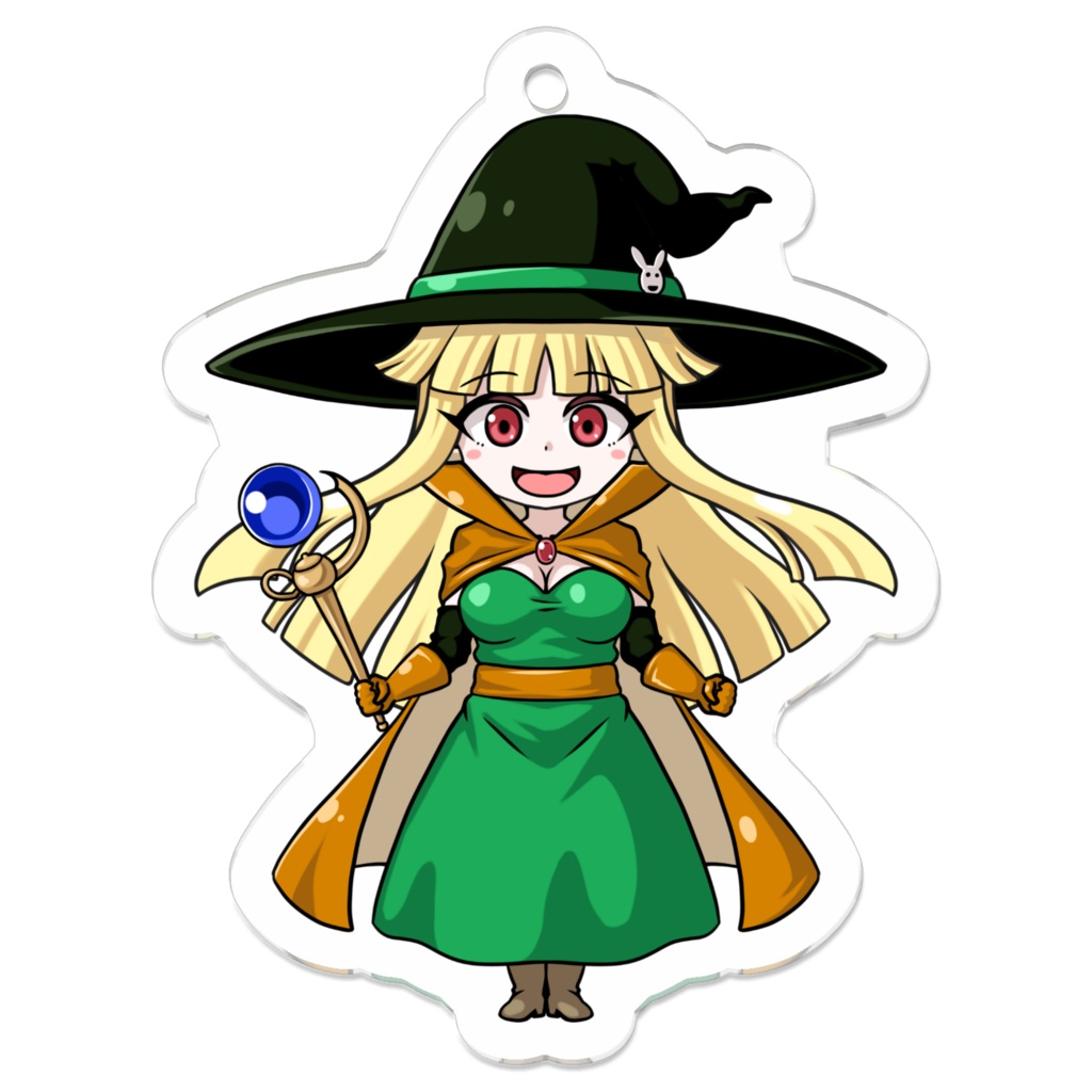 アリストロメリア【アクリルキーホルダー】