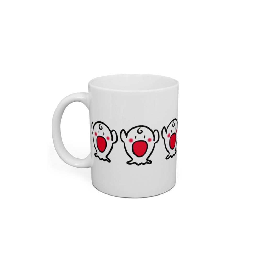 シンプルおもちマグ