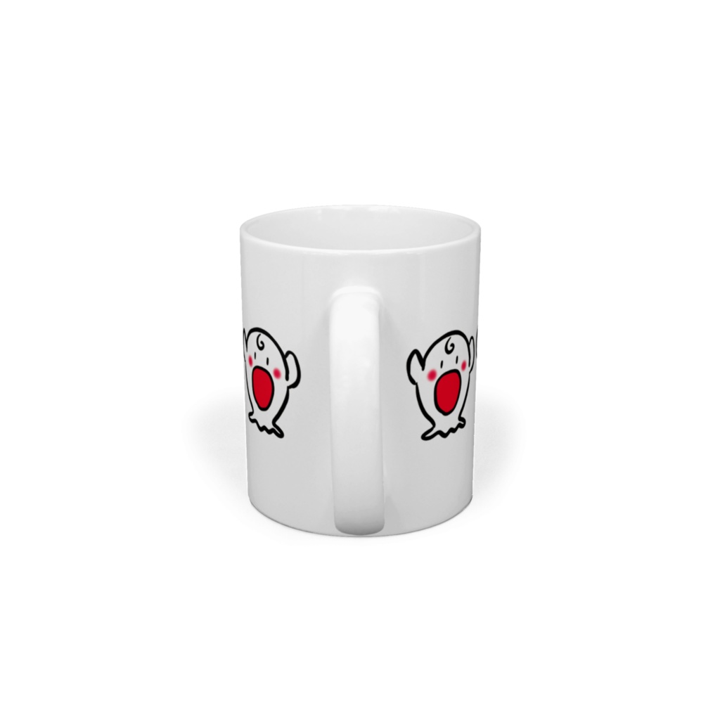 シンプルおもちマグ