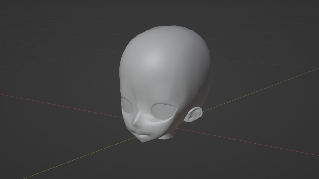 head mesh