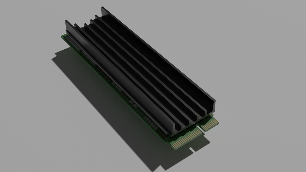M.2 SSDヒートシンク