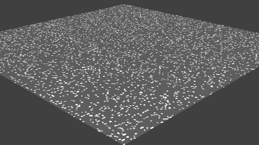 地面の桜の花びら