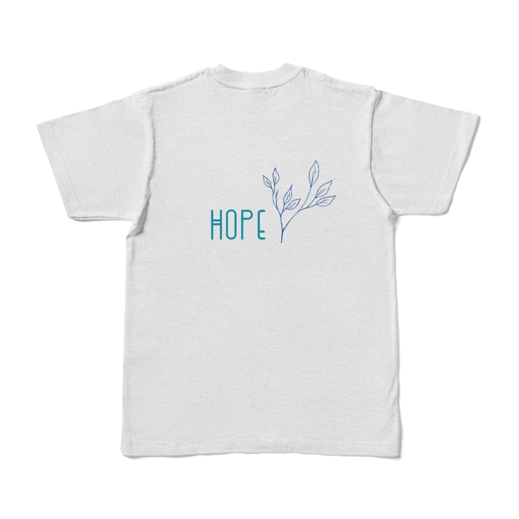 Hope Tシャツ - グレーアッシュ
