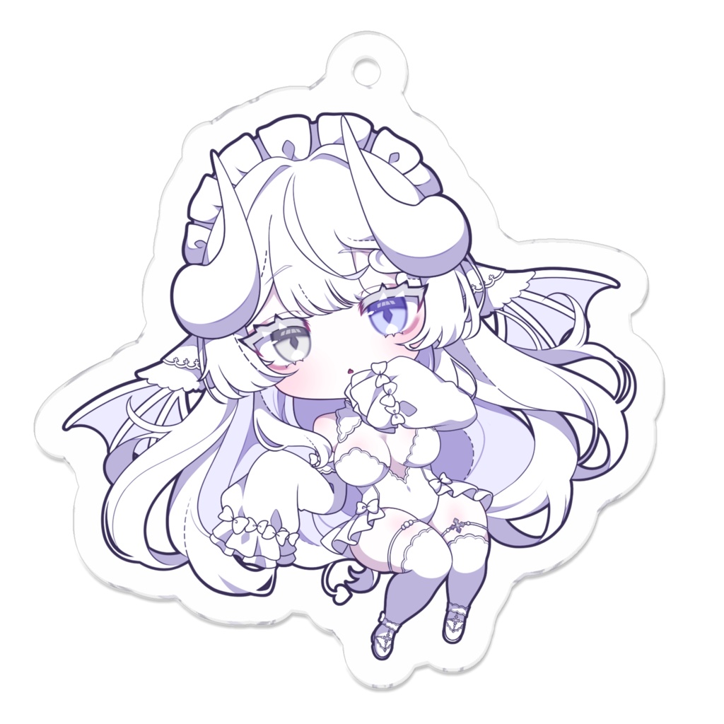 夢栞あるぷ♡1周年記念グッズ【アクリルキーホルダーA】