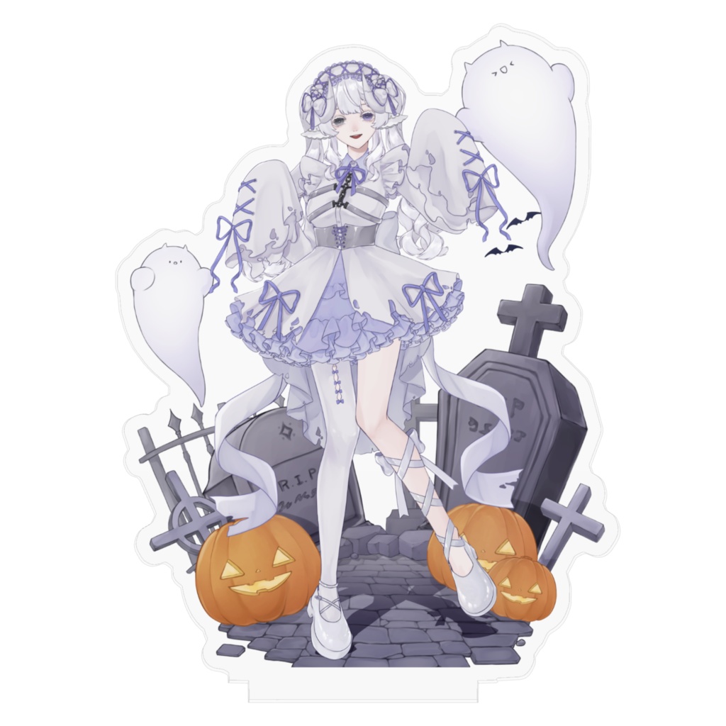 【11/15まで】ハロウィン限定🎃💜アクリルスタンド【夢栞あるぷ】