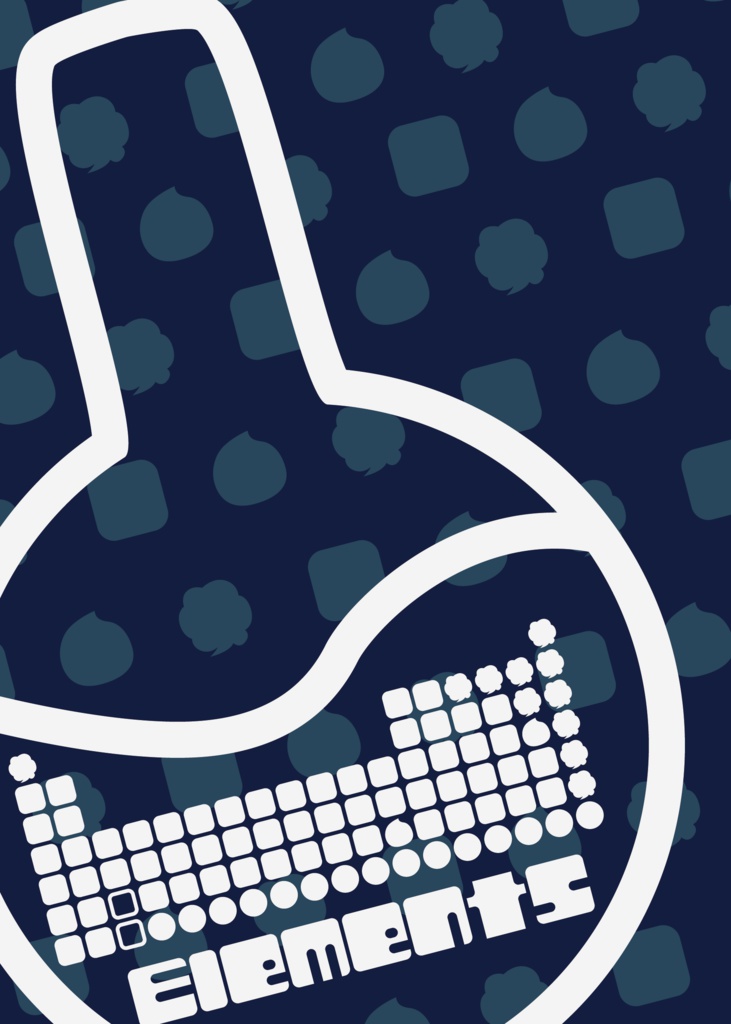 元素記号 Elements iPhoneケース