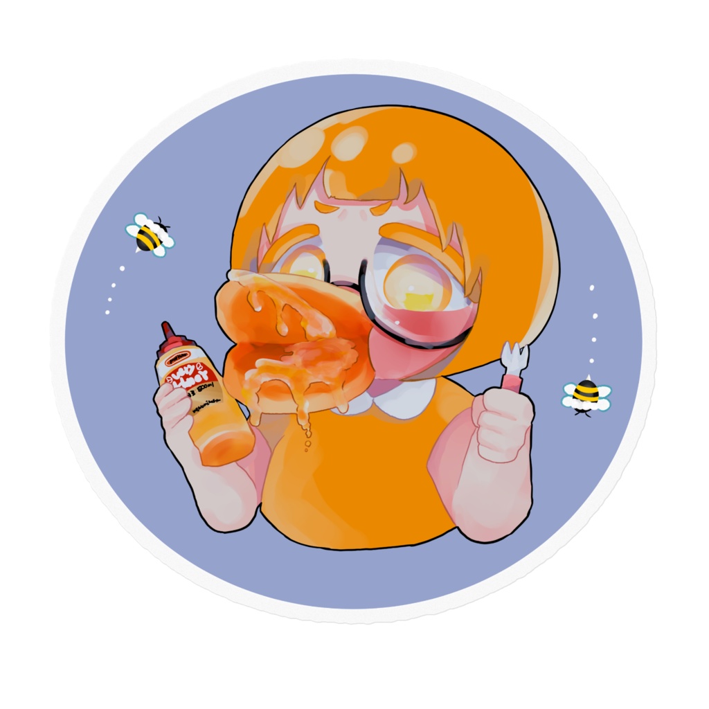 カステラもぐもぐ