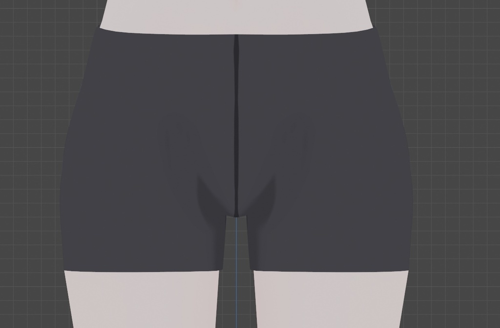 スパッツ3Dモデル