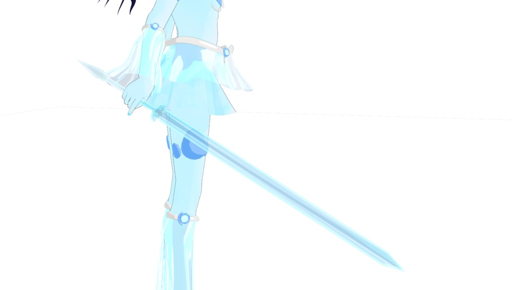 オリジナル3Dモデル_ユキナ