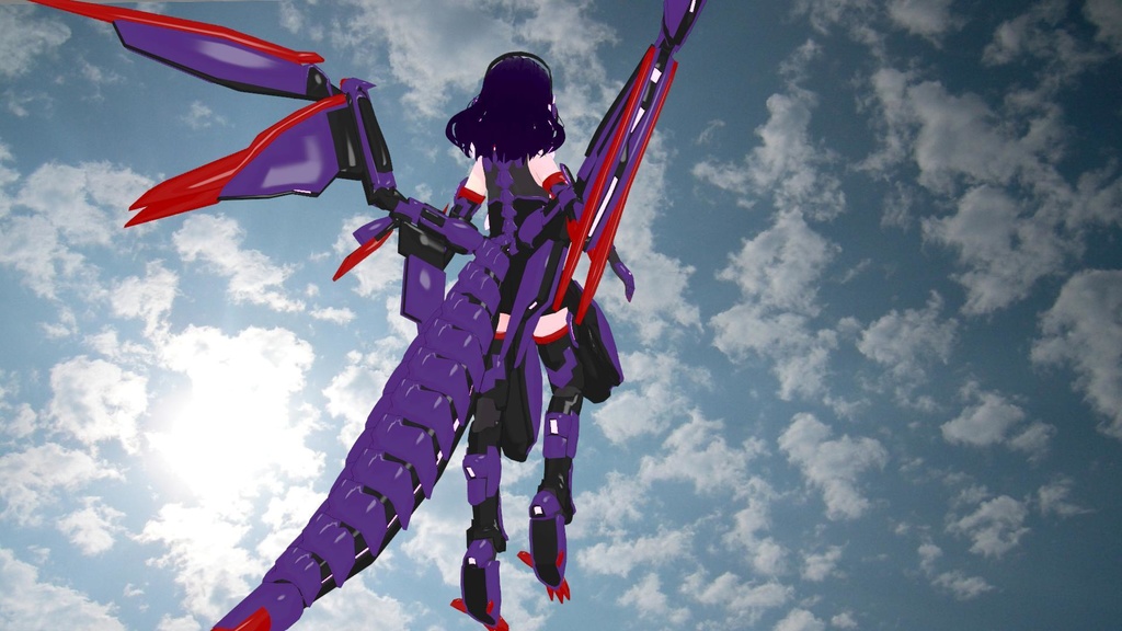 オリジナル3Dモデル_アンナ