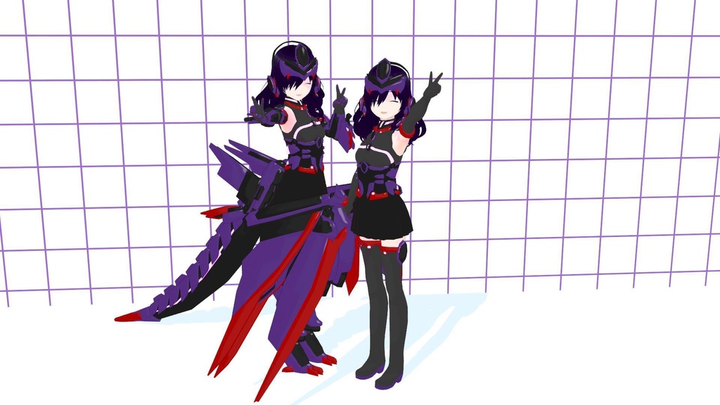 オリジナル3Dモデル_アンナ