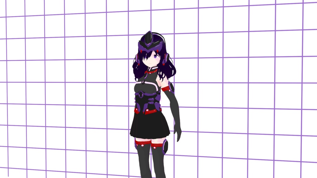 オリジナル3Dモデル_アンナ