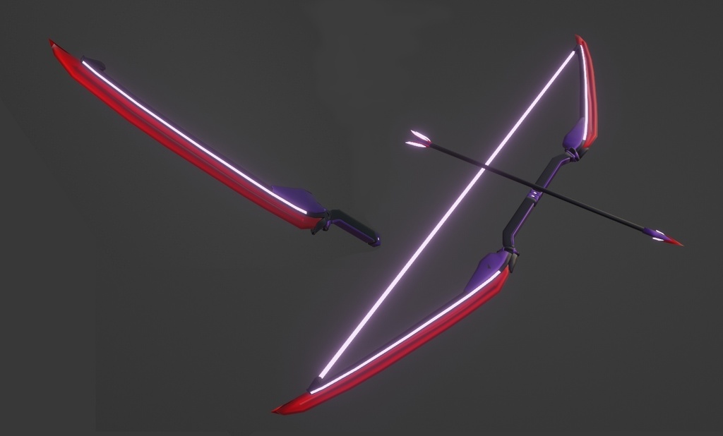 3D刀&弓矢
