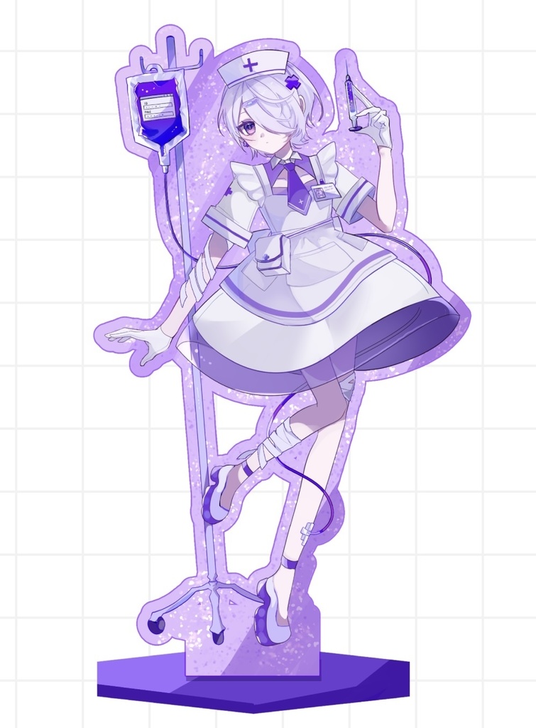 ラメ入りアクリルスタンド(めいむ)