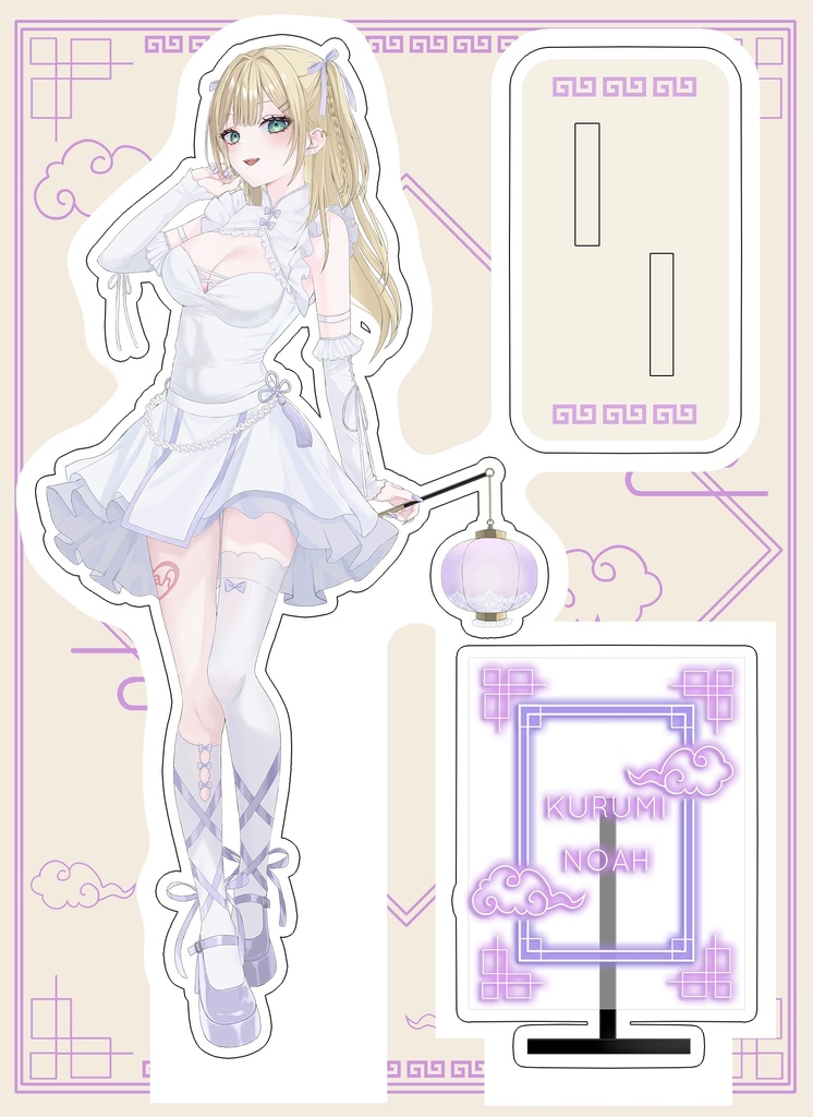 【VGGC10th】胡桃のあ 空澄セナ アクスタ【非公式】