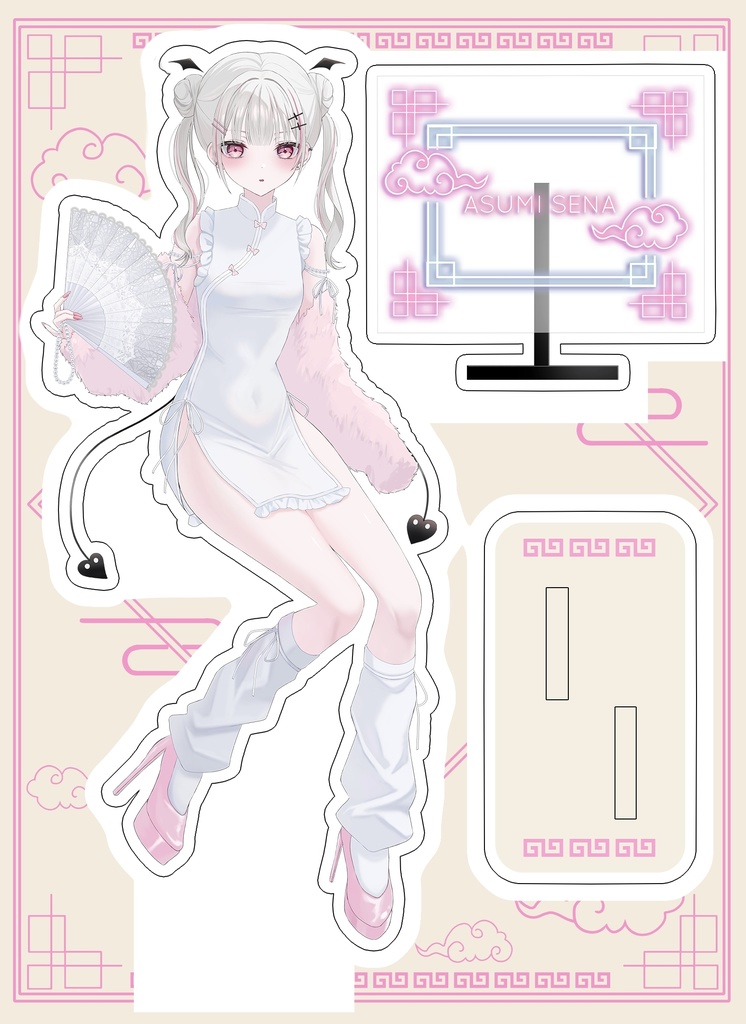 【VGGC10th】胡桃のあ 空澄セナ アクスタ【非公式】