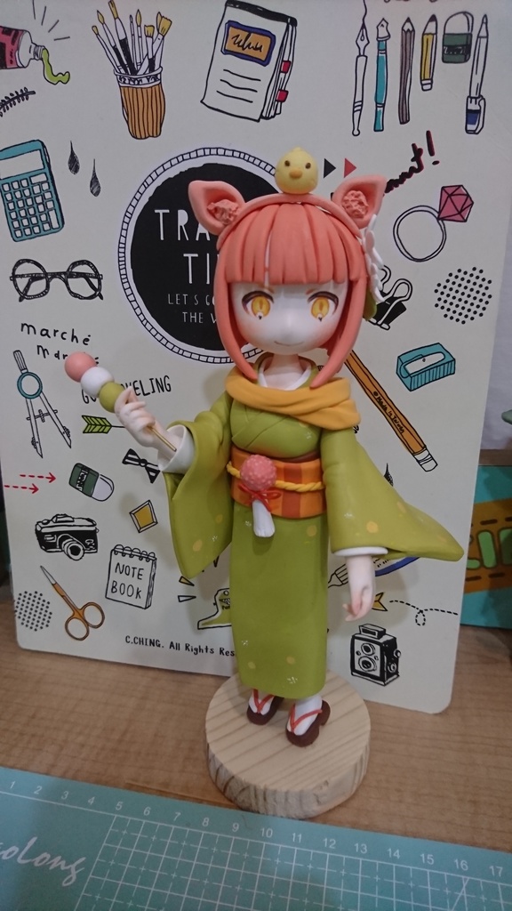 今依頼受け付けていません・紙粘土のフィギュア