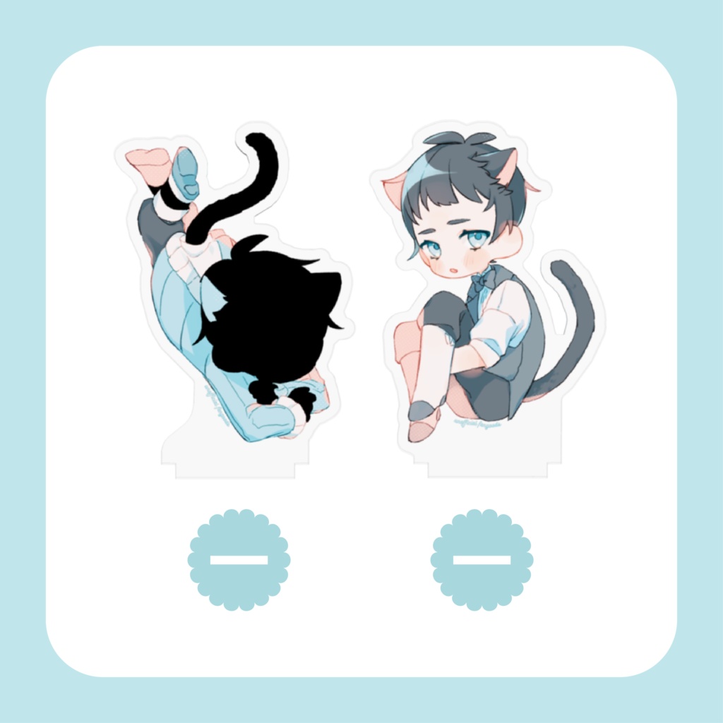 ねこみみアクリルスタンド
