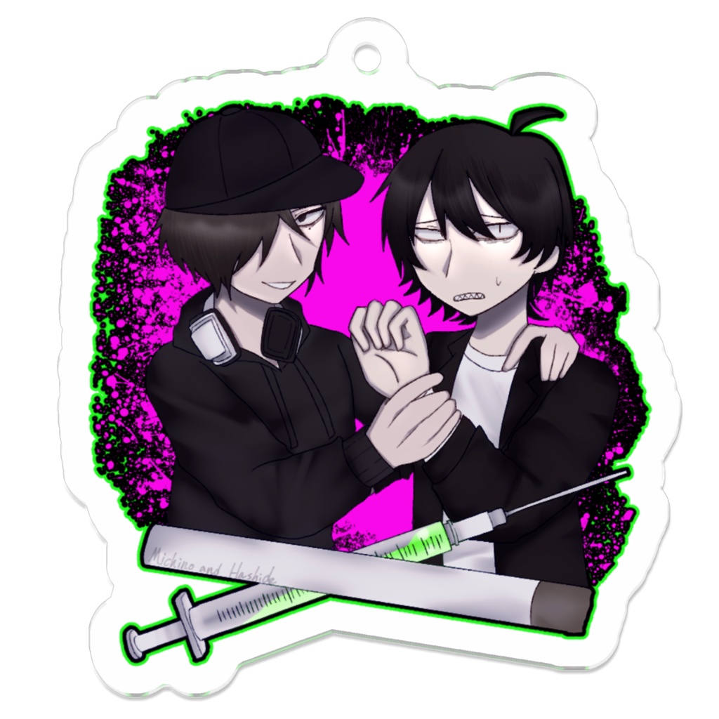 カエリ&ヒトリ アクキー