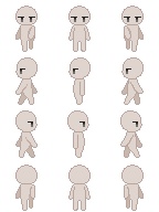 鱗界式キャラチップ素体