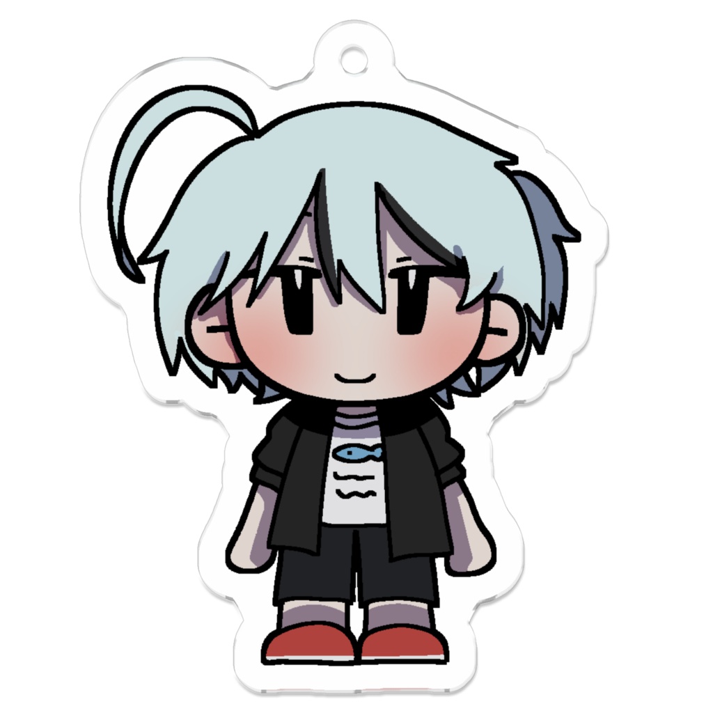 澪(デフォルメ)アクキー