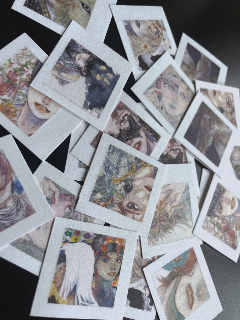 ジョジョ ランダムスクエアシールセット