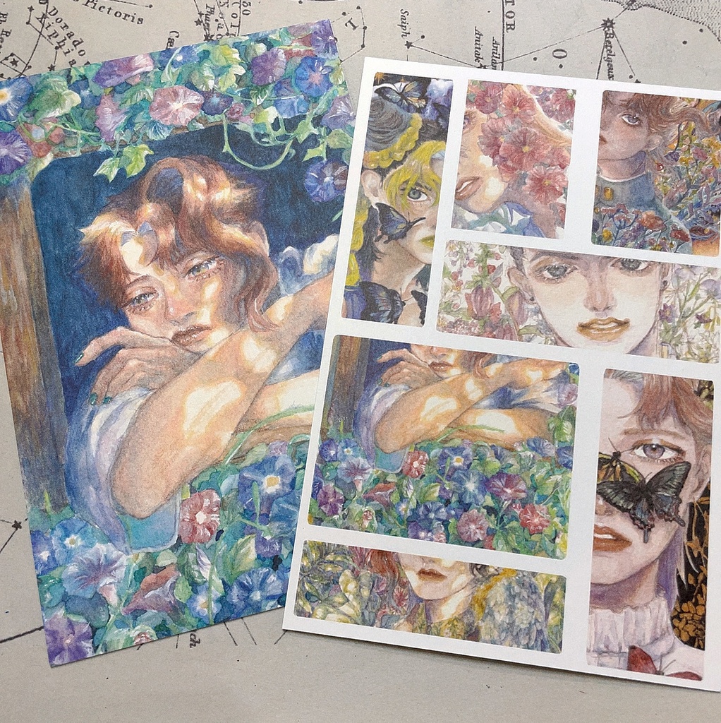 ジョジョ イラストカード