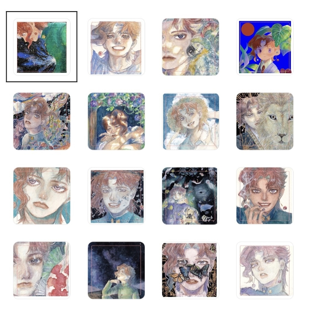 ランダムスクエアシール②花京院