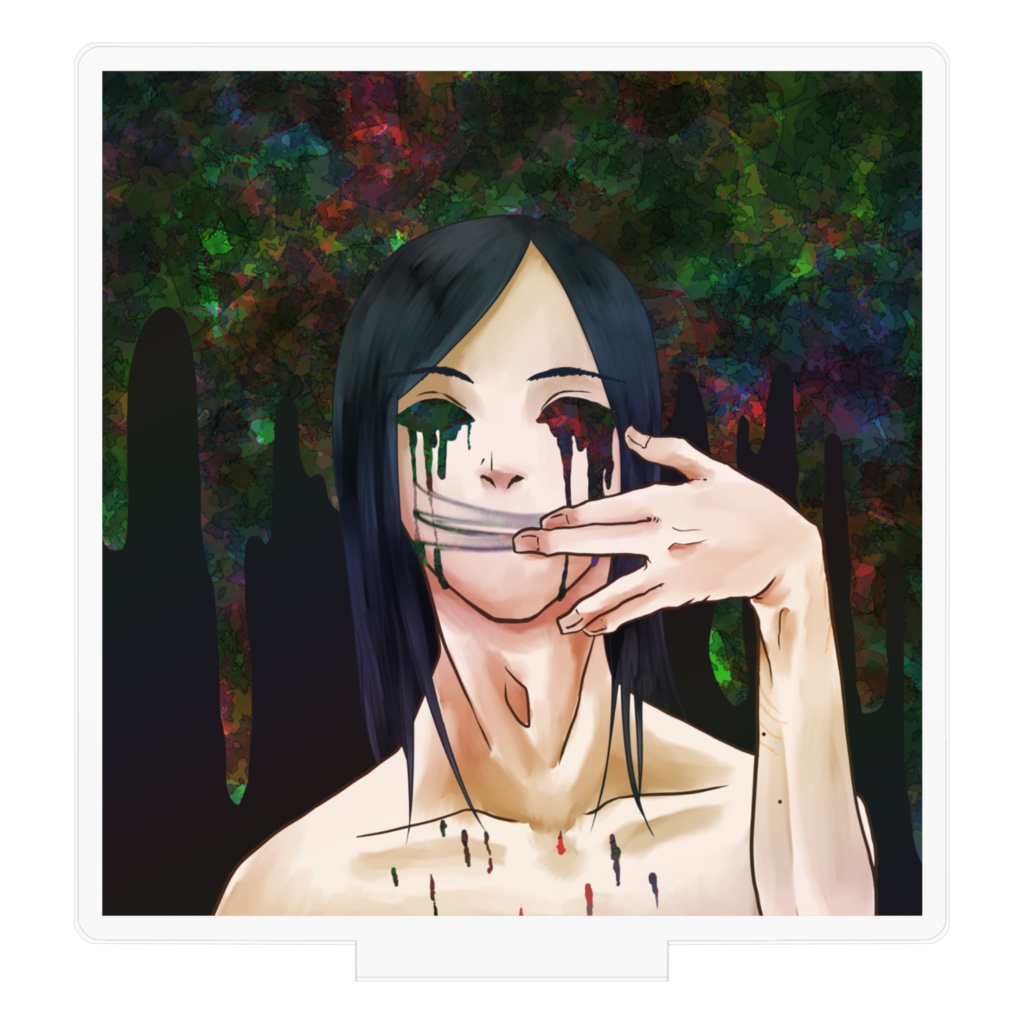 情報漏洩アクリルスタンド