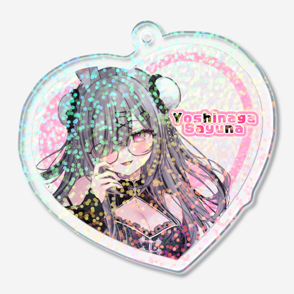 ホログラムアクリルキーホルダー♡チャイナさゆな