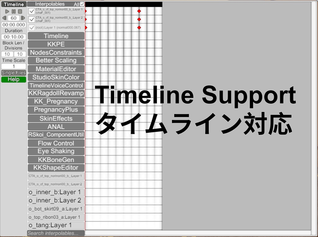 KKShapeEditor: ブラシや頂点選択でキャラの体・衣装・マップオブジェクトを成形するプラグイン(KK/KKS)