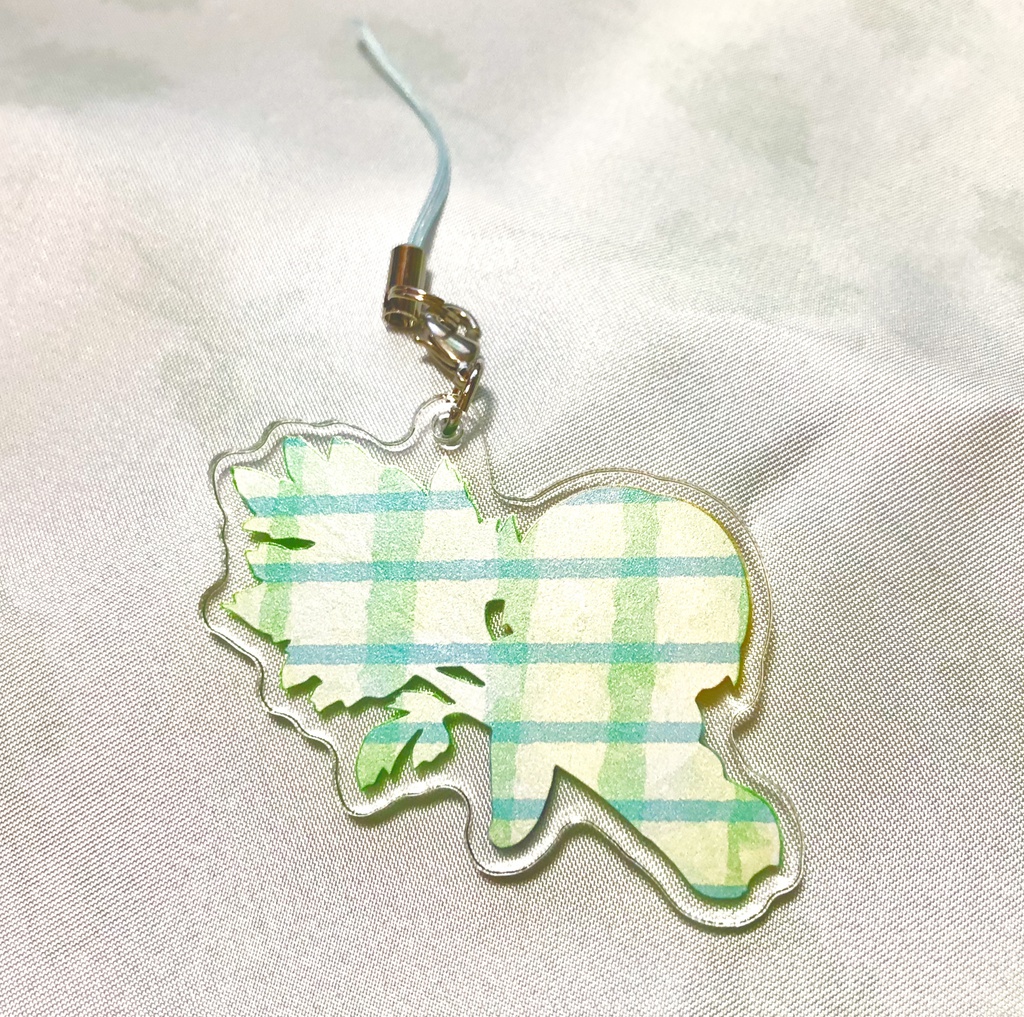 とおるくんのセロリポーチ(アクリルストラップ付き)