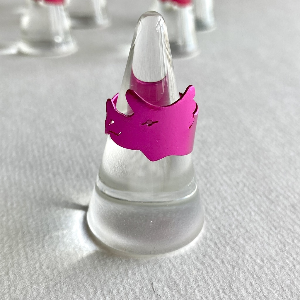 角竜リング アルミ製