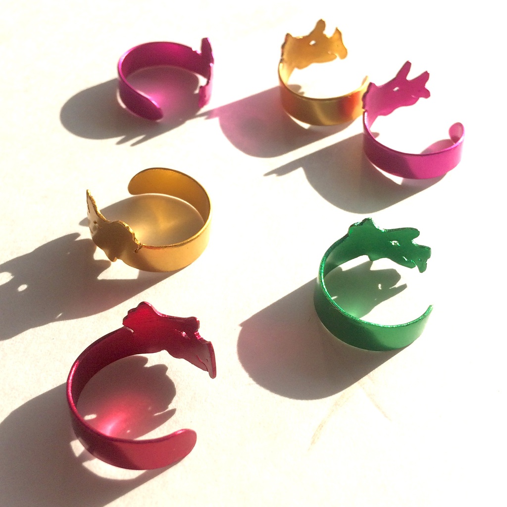 角竜リング アルミ製