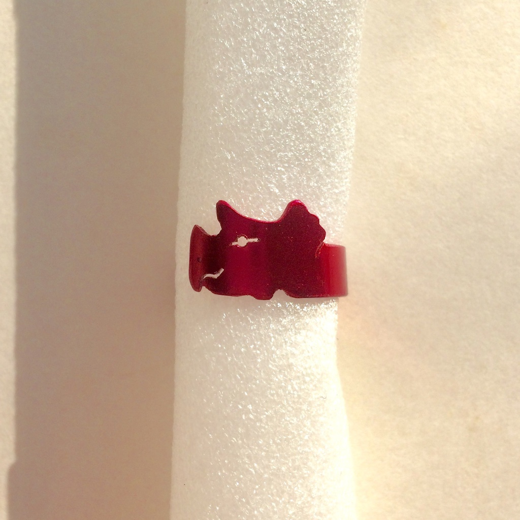 角竜リング アルミ製