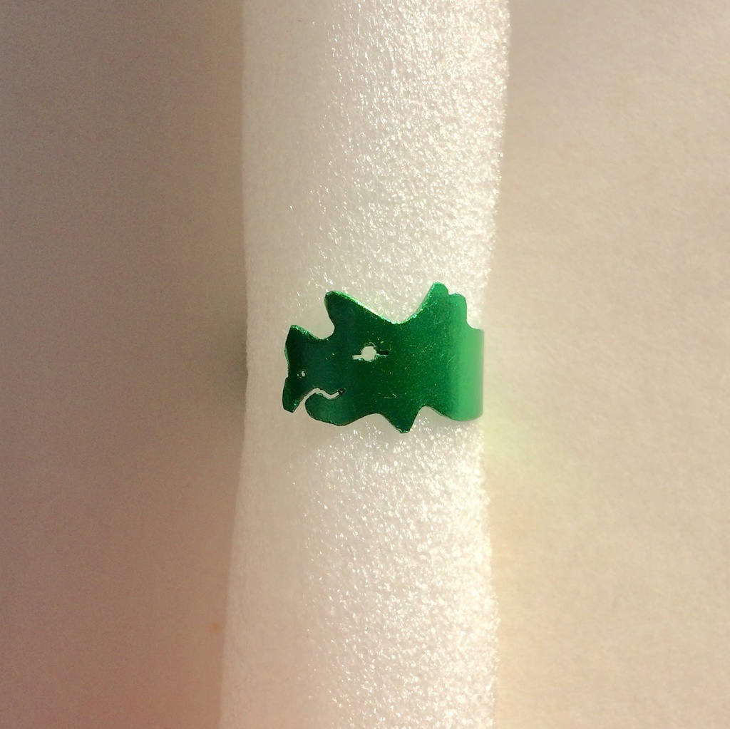 角竜リング アルミ製