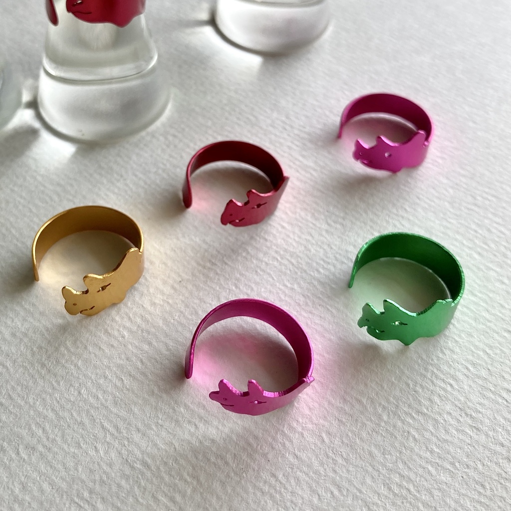 角竜リング アルミ製