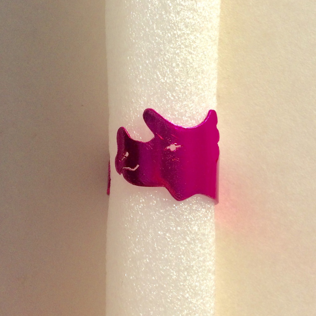 角竜リング アルミ製