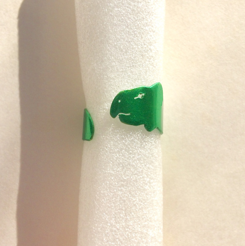 角竜リング アルミ製