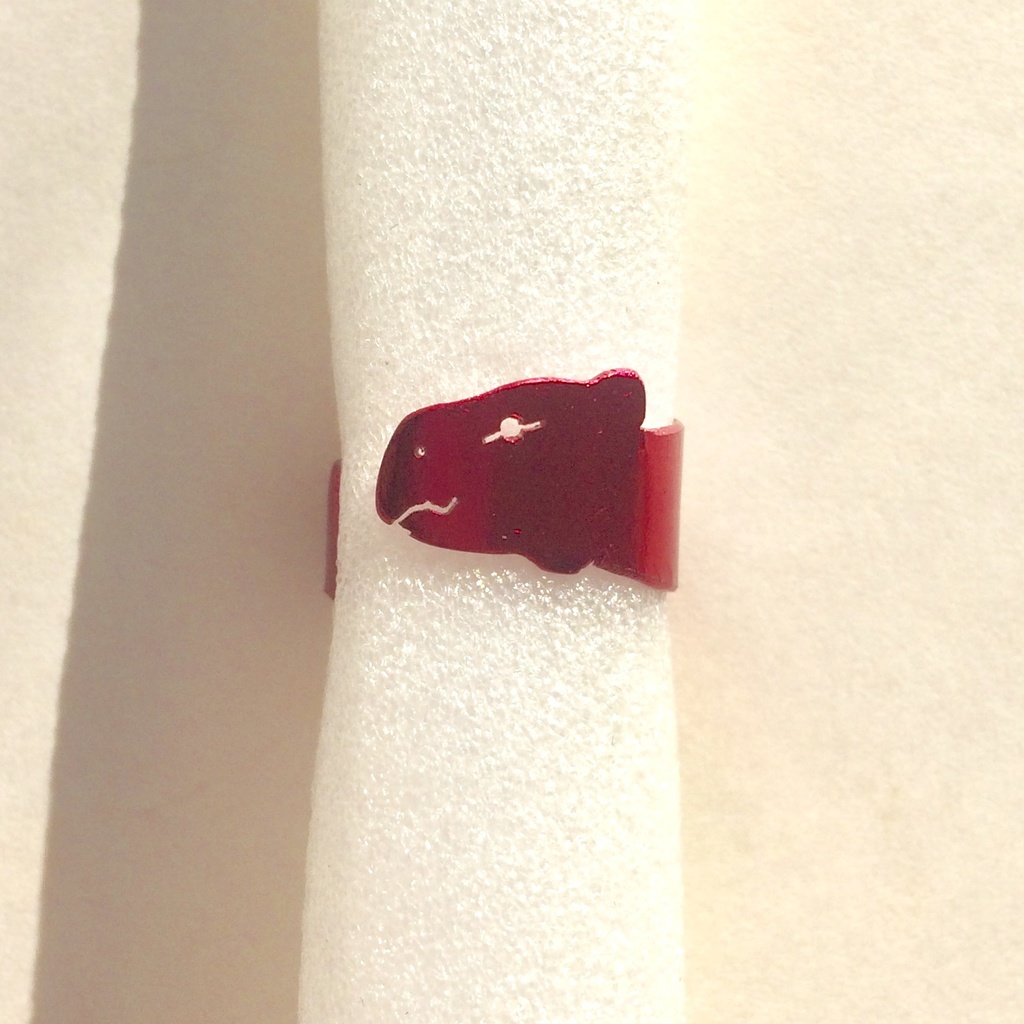 角竜リング アルミ製