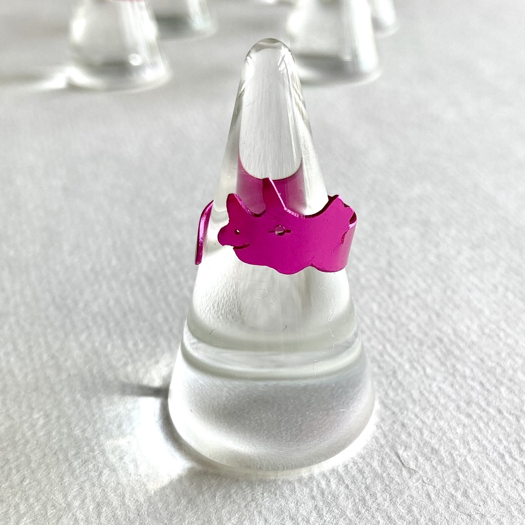 角竜リング アルミ製