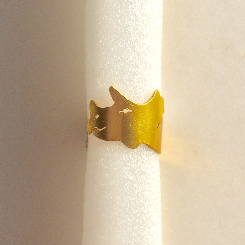 角竜リング アルミ製