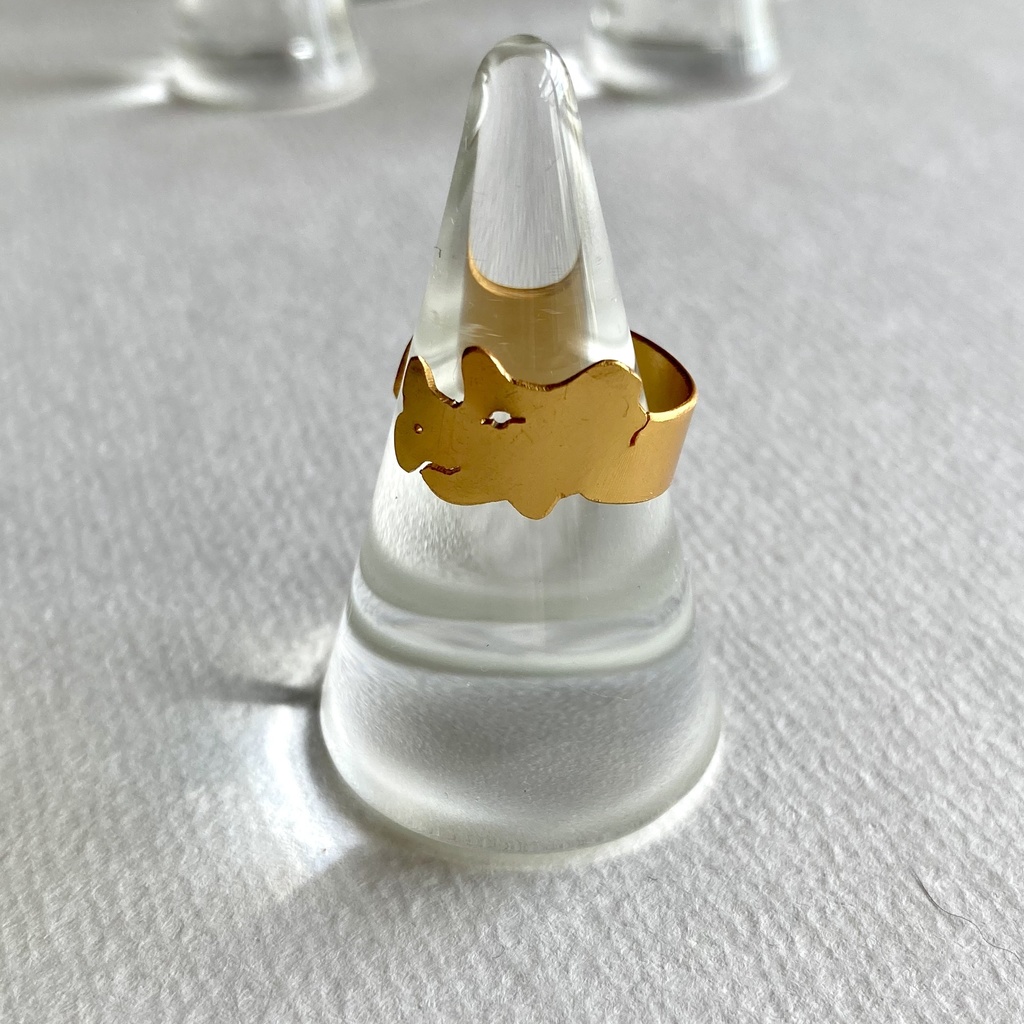 角竜リング アルミ製