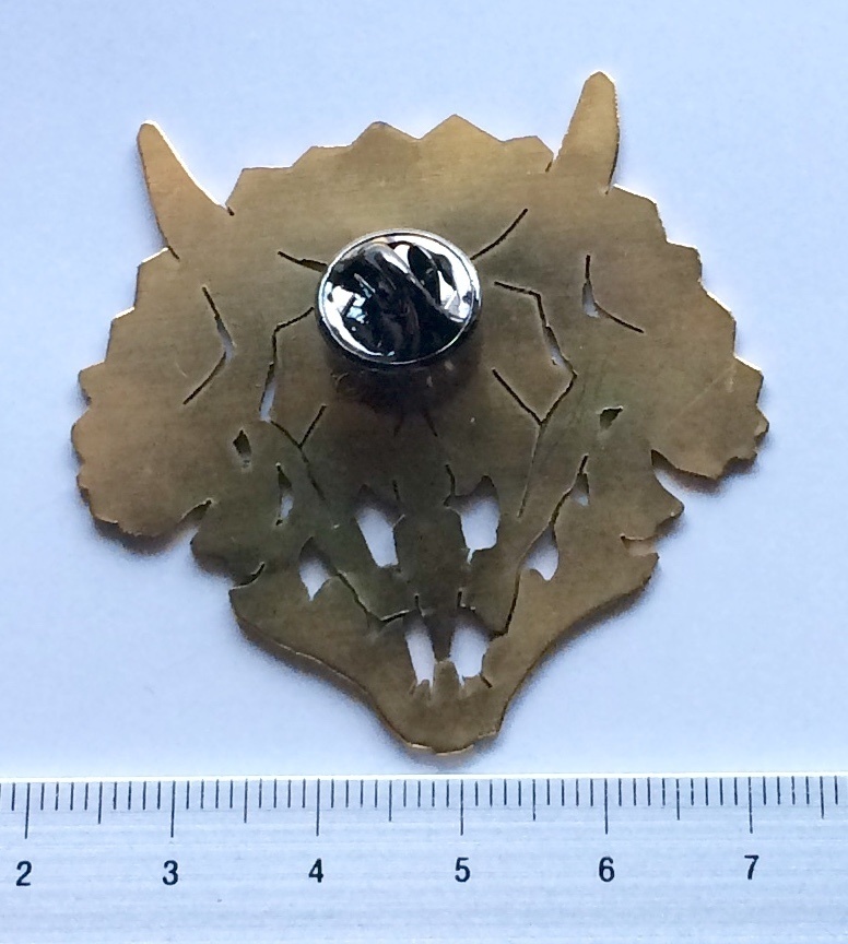 トリケラトプスピンバッジ