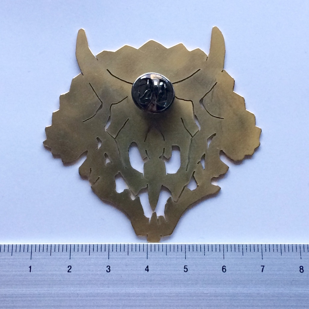 トリケラトプスピンバッジ