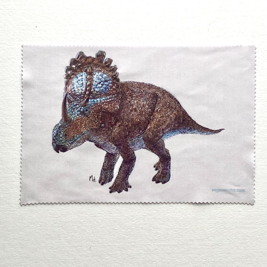 恐竜イラスト メガネ拭き