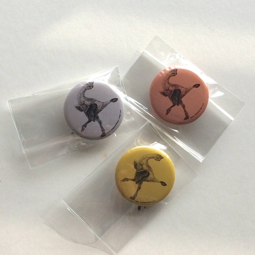 Φ32mm缶バッジ ギガントラプトル