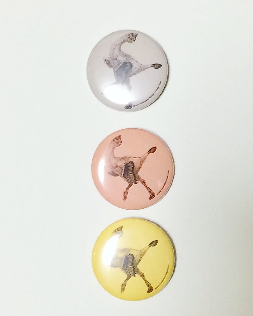 Φ32mm缶バッジ ギガントラプトル