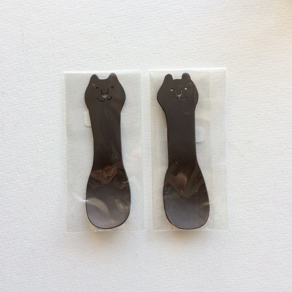 アルミの猫スプーン