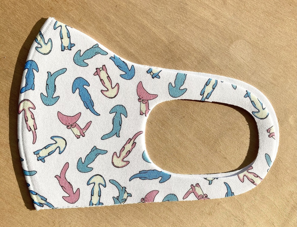 30%OFFセール!ディプロカウルス 抗菌マスク(おまけペーパー付き)